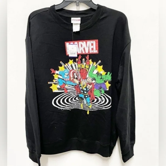 NWT Women Marvel Sweatshirt - Picture 6 of 7